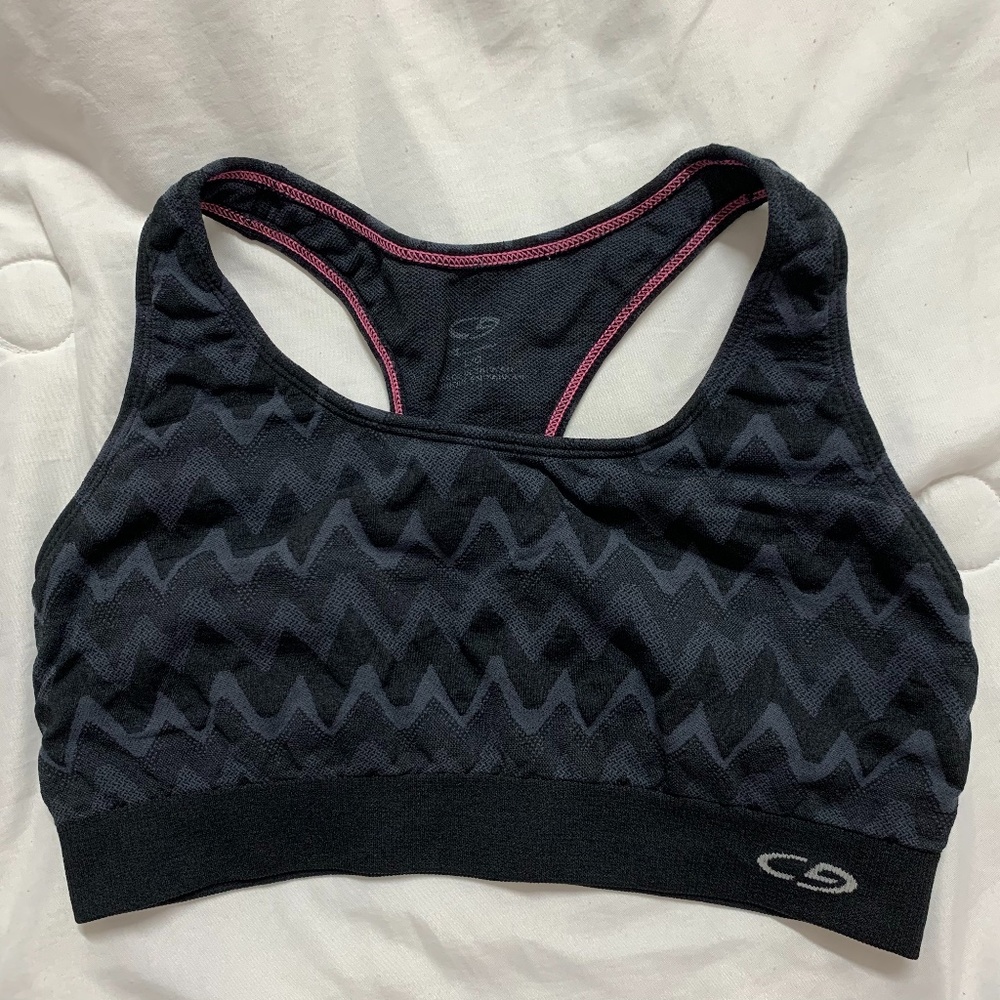 C9 by Champion Black & Gray Sports Bra